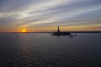 Auslaufen aus New York City, USA