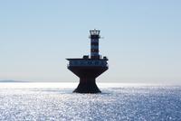 Leuchtturm auf dem Sankt Lorenz Strom