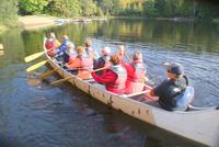 eine schöne Kanufahrt erwartet uns!