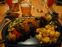 Fleischspieß im Schützenhaus