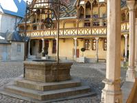 Beaune, Hôtel-Dieu, Innenhof