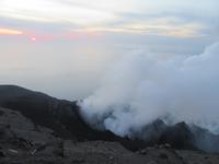 Stromboli - auf dem Gipfel