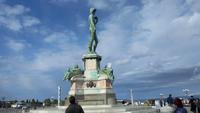 Florenz, Stadtführung mit Angela,Blick vom Piazzale Michelangelo