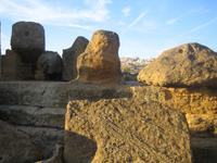 Tempelreste in Agrigent 