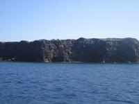 Steilküste aus Lavagestein 