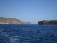 am Horizont die Insel Lipari 