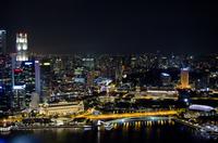 Abendliche Erkundungstour durch Singapur