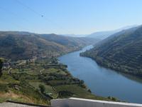 Blick auf den Douro mit seinen Weinhängen