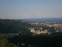 Aussicht während der Zugfahrt