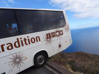 Aussichtspunkt Pico do Facho, was für ein Gefühl jetzt im Bus zu sitzen