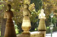 Teheran, Details am Mamarthronpalst im Golestanpalast