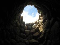 Nuraghe, Innenansicht