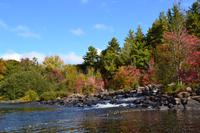 Kanutour auf dem Oxtongue Lake, Ontario