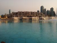 Wasserspiele bei der Dubai Mall