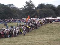 die Angelsachsen formieren ihren Schildwall