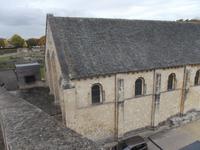 die ältesten Teile der Burg von Caen: Burgkirche
