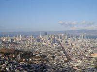 auf den Twin Peaks San Francisco