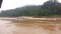 Boostfahrt auf dem Mekong