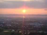 Sonnenuntergang auf dem Mandalay Hill