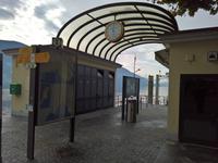 Schiffabfahrtstelle in Ascona.