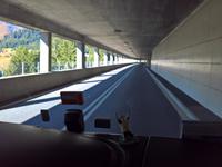 Tunnelgalerie am San Bernadino.