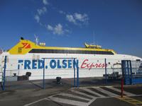 die Fähre nach Fuerteventura