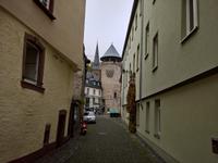 Ein Wachturm aus dem Mittelalter auch in Senheim.