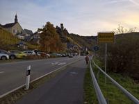 Ortseinfahrt von Beilstein an der Mosel.