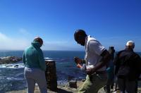 Lüderitz - Teddy tanzt am Diaz Kreuz