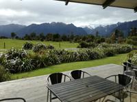Frühstück im Lake Matheson Café