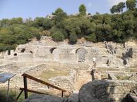 Blick auf das Amphitheater