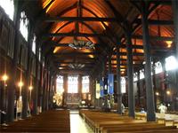 In der Kirche von Honfleur