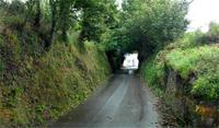 Normale Strassenbreite auf Jersey