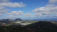 Am Mirador del Haria mit Blick ins Tal der Tausend Palmen