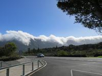 Passatwolken an der Cumbre unweit der Caldera de Taburiente