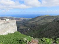 Blick vom Mirador der la Haria ins Tal der Tausend Palmen