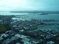 Auckland - Skytower - Hafen Brücke