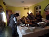 Abendessen im Spreewaldhotel Leipe