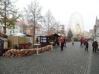 Auf dem Cottbusser Weihnachtsmarkt