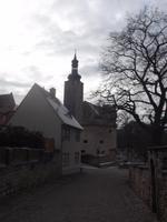 Blick zur Burg Querfurt von der Stadt her