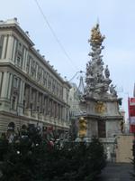 Die Pestsäule am Graben