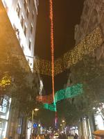 Weihnachtsbeleuchtung in Madrid