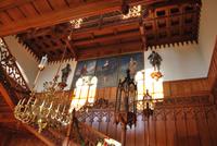 Treppenhaus im Schloss Lednice