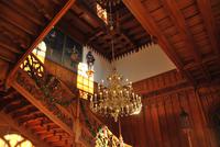 Treppenhaus im Schloss Lednice