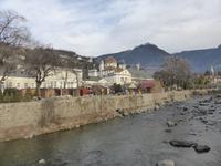 Meran - Blick zur Kurpromenade