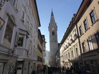Brixen - Blick zur Stadtpfarrkirche
