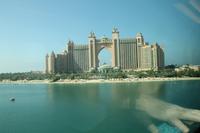 Dubai - Atlantishotel - Fahrt mit der Monorail