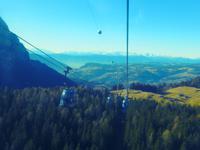 Auffahrt auf die Seiser Alm
