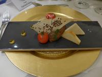 Teil des Silvestermenüs