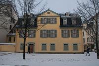 Weimar - Schillerstraße mit Schillerhaus